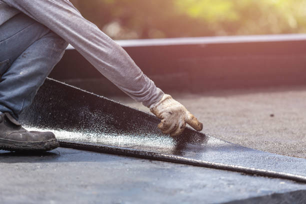 Professional Basement Waterproofing technician working in McDonough, GA